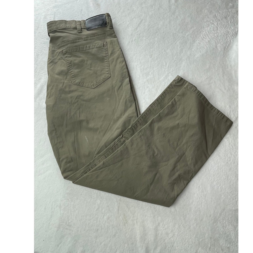 English Laundry Mens Olive Green 5-Pocket Straight Leg Pants 38x30 1494679